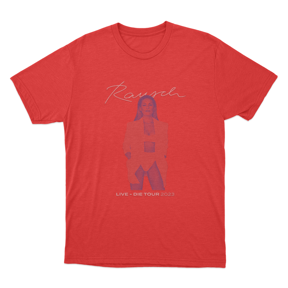 Helene Fischer Live —Die Tour 2023 Unisex T Shirt Red Helene Fischer Live —Die Tour 2023 Unisex T Shirt Red