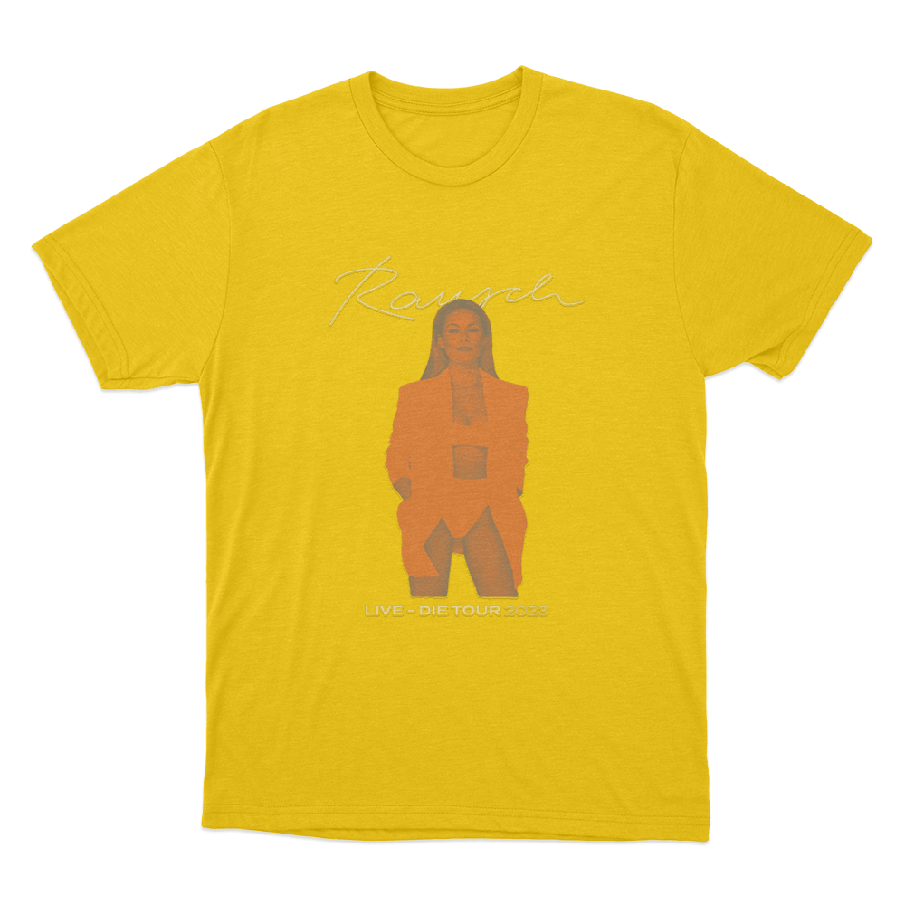 Helene Fischer Live —Die Tour 2023 Unisex T Shirt Yellow Helene Fischer Live —Die Tour 2023 Unisex T Shirt Yellow