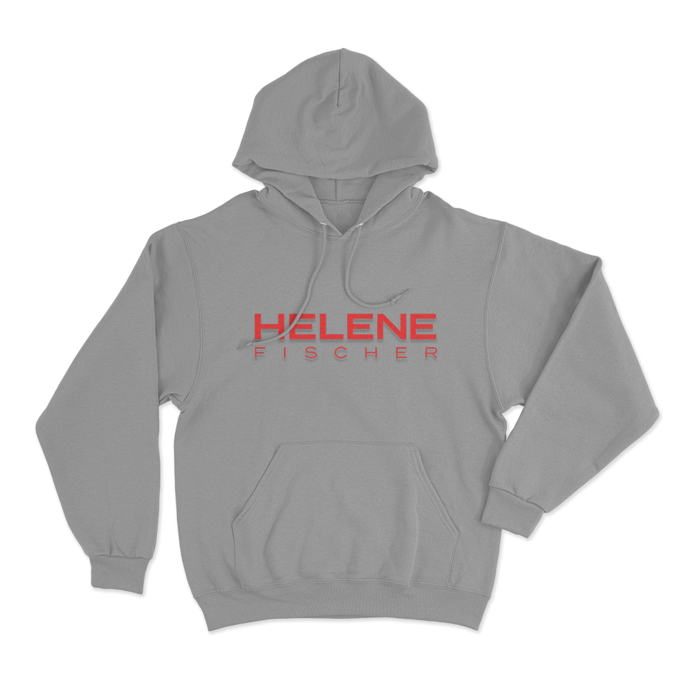 Helene Fischer Logo Unisex Hoodie Grey Helene Fischer Logo Unisex Hoodie Grey