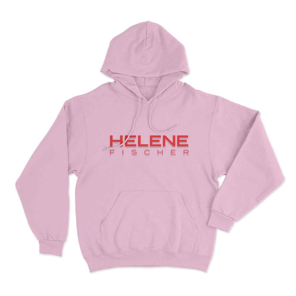 Helene Fischer Logo Unisex Hoodie Pink Helene Fischer Logo Unisex Hoodie Pink