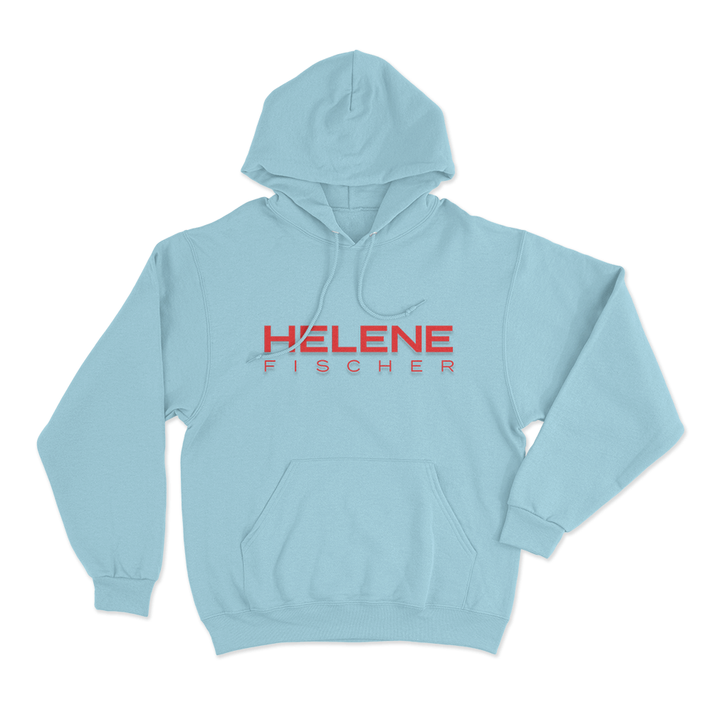 Helene Fischer Logo Unisex Hoodie Sky Blue Helene Fischer Logo Unisex Hoodie Sky Blue