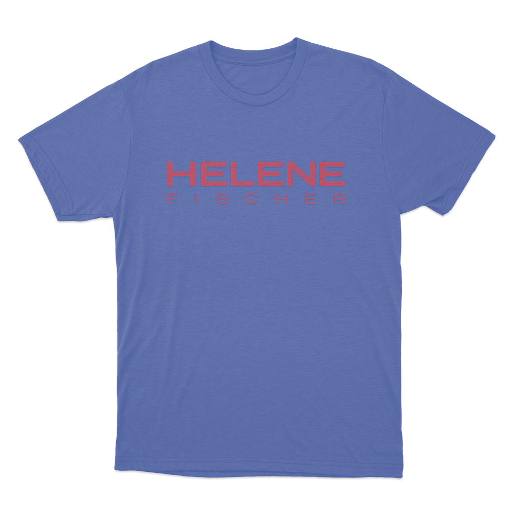 Helene Fischer Logo Unisex T Shirt Blue Helene Fischer Logo Unisex T Shirt Blue