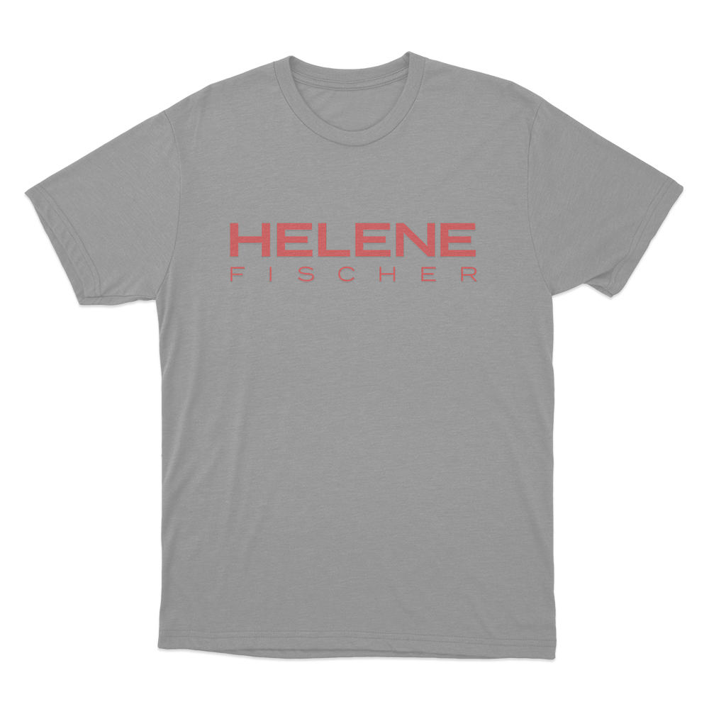 Helene Fischer Logo Unisex T Shirt Grey Helene Fischer Logo Unisex T Shirt Grey