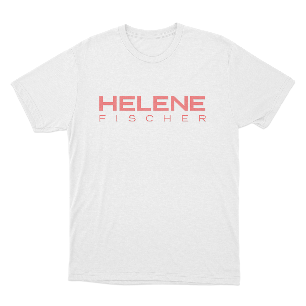 Helene Fischer Logo Unisex T Shirt White Helene Fischer Logo Unisex T Shirt White